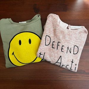 GIRL ZARA SWEATERS - GOOD CONDITION